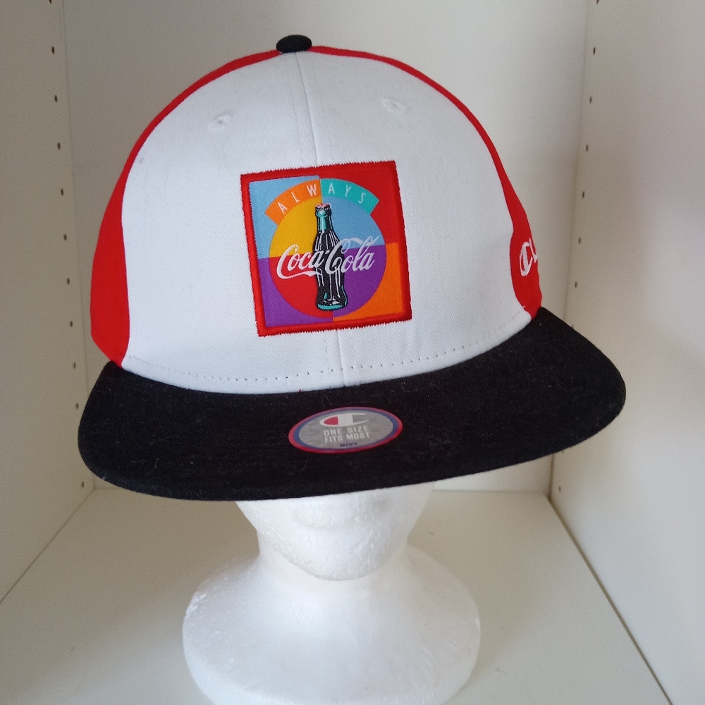 Champion USA snapback ALWAYS COCA COLA cap new
